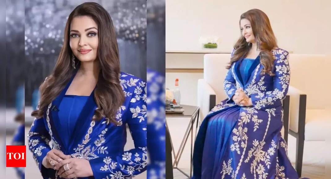 Aishwarya Rai Hairstyle: Amid divorce rumours, ‘Aishwarya Rai’ turns heads in Dubai with elegant look and new hairstyle |
