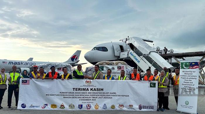Aid dispatched from Pakistan reaches flood-devastated Malaysia