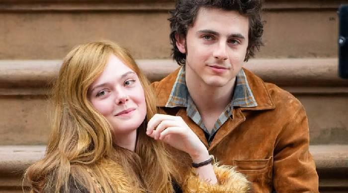 Bob Dylan superfan Elle Fanning says costar Timothée Chalamet made her cry