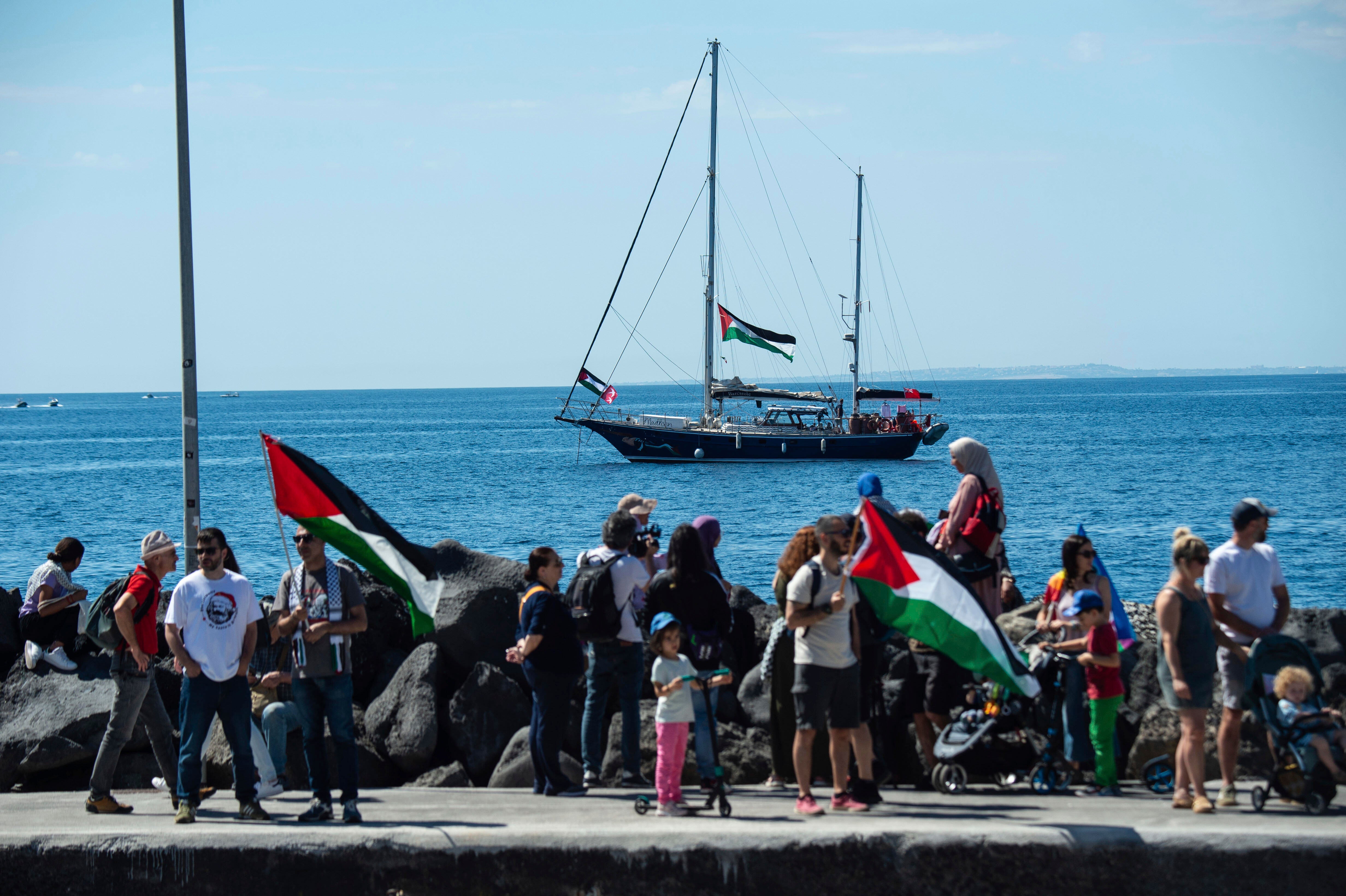 Italy Freedom Flotilla 